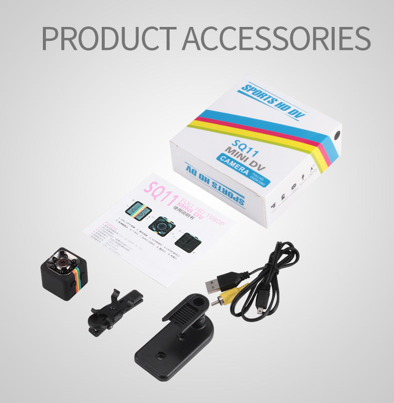 SQ11 mini camera - night vision