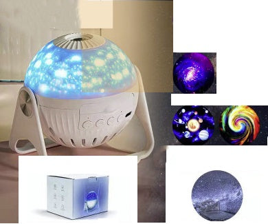 Galaxy Projector Bedroom Night Light