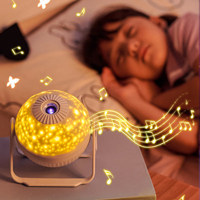 Galaxy Projector Bedroom Night Light