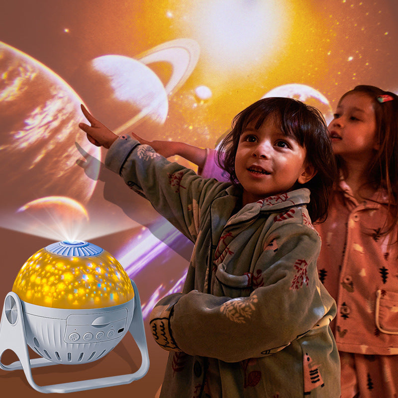 Galaxy Projector Bedroom Night Light